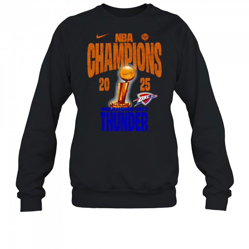 nba-champions-2025-oklahoma-city-thunder-trophy-shirt-iyhuylph NBA Champions 2025 Oklahoma City Thunder trophy shirt