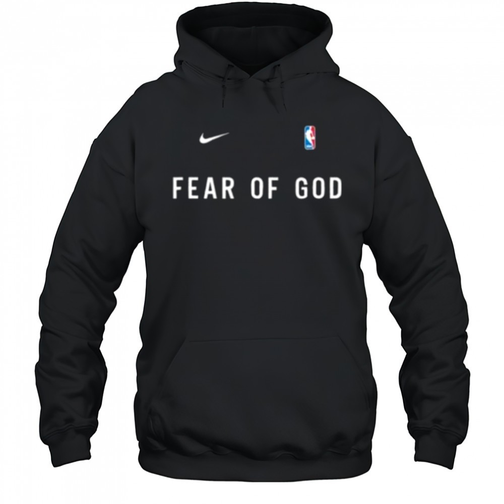 NBA fear of God logo shirt
