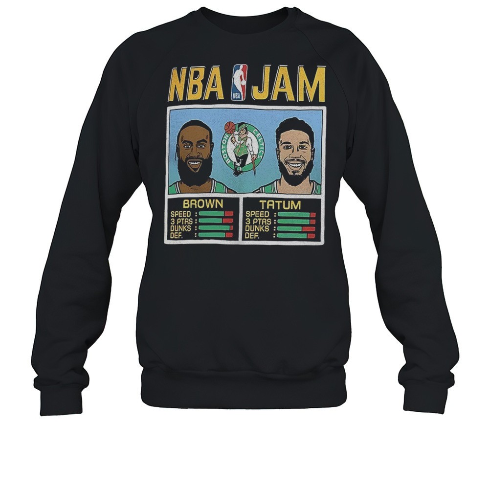 NBA Jam Jaylen Brown Jayson Tatum Shirt