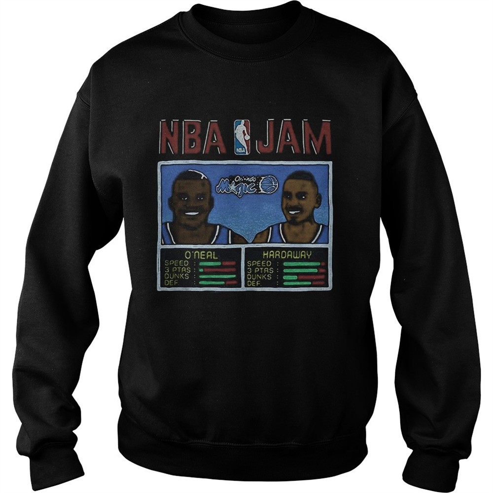 Nba Jam Orlando Magic Oneal Hardaway shirt
