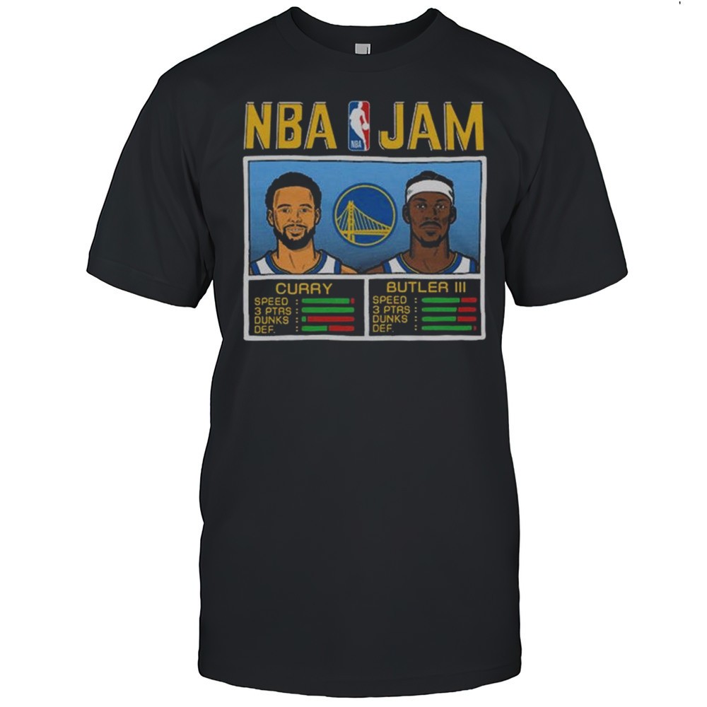 nba-jam-warriors-curry-and-butler-iii-shirt-57dw9fia NBA Jam Warriors Curry And Butler III Shirt