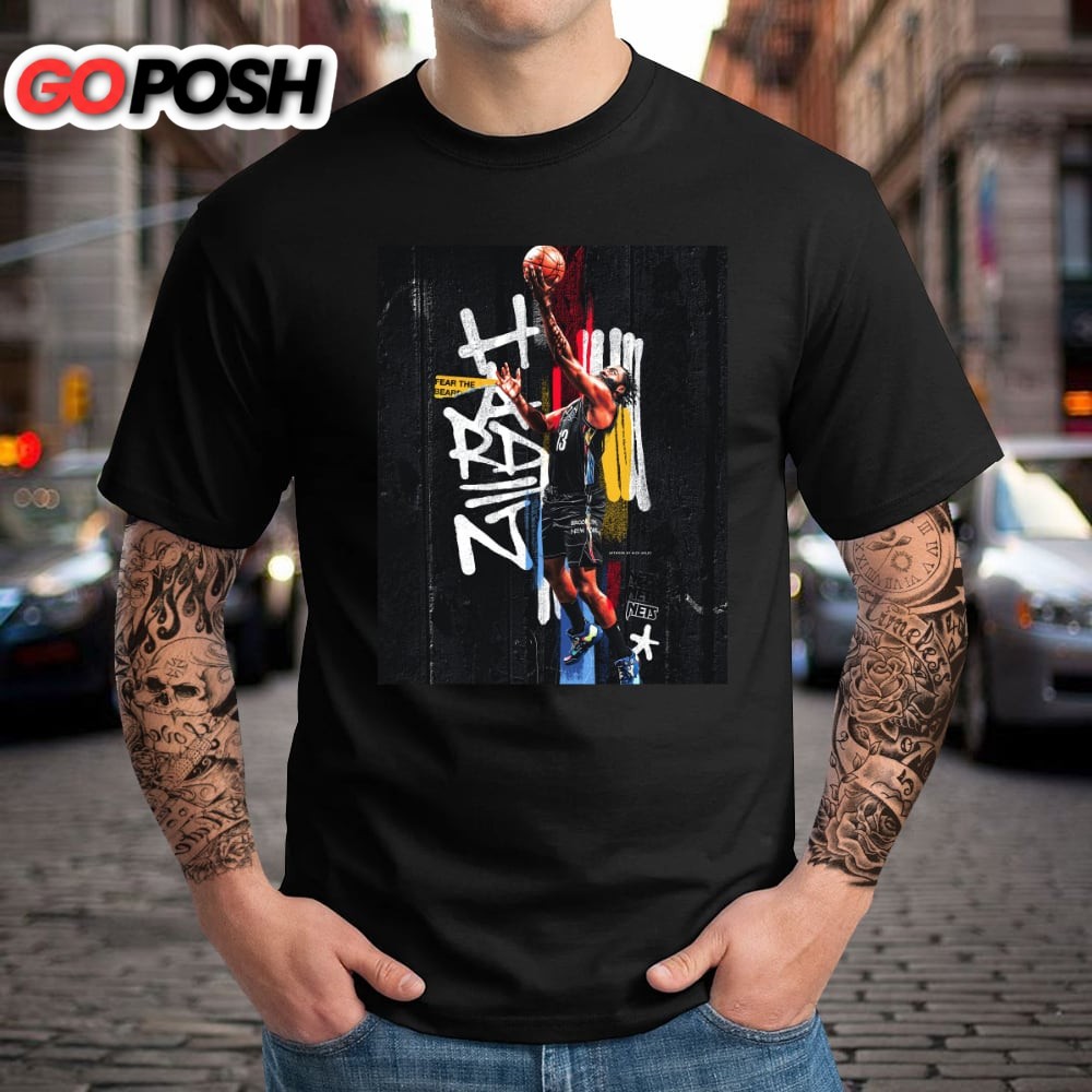 NBA. James Harden Nets T-shirt