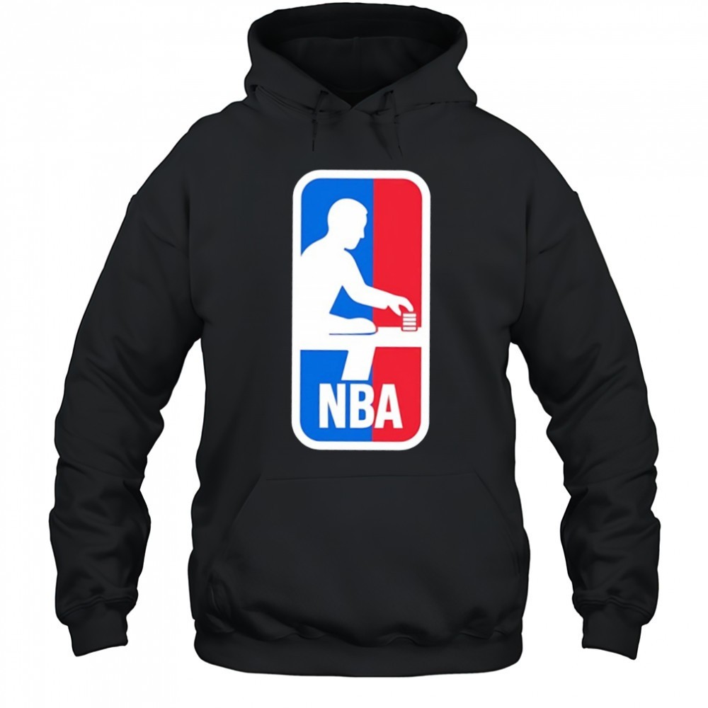 NBA logo parody shirt