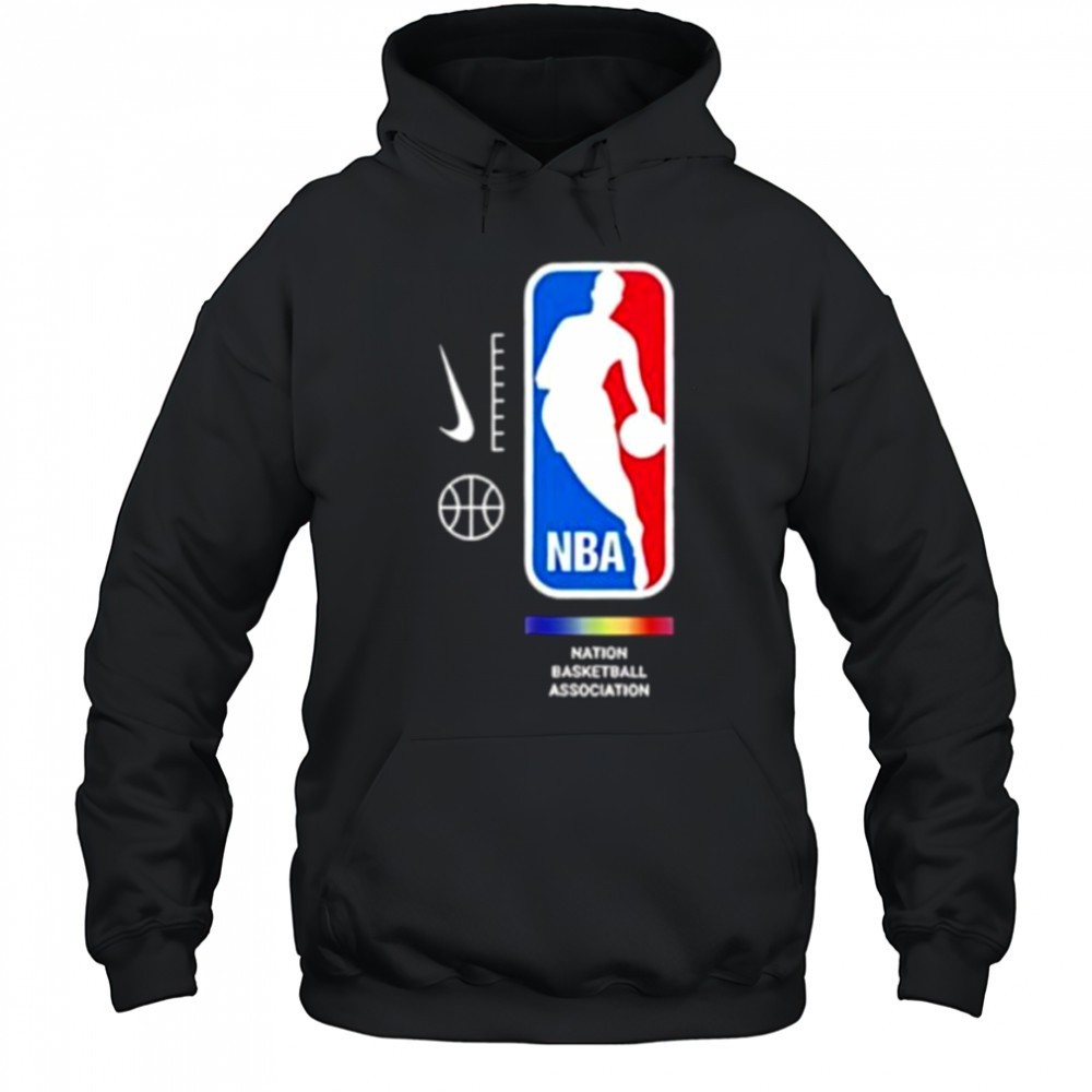 NBA Nation Basketball Association pride logo shirt