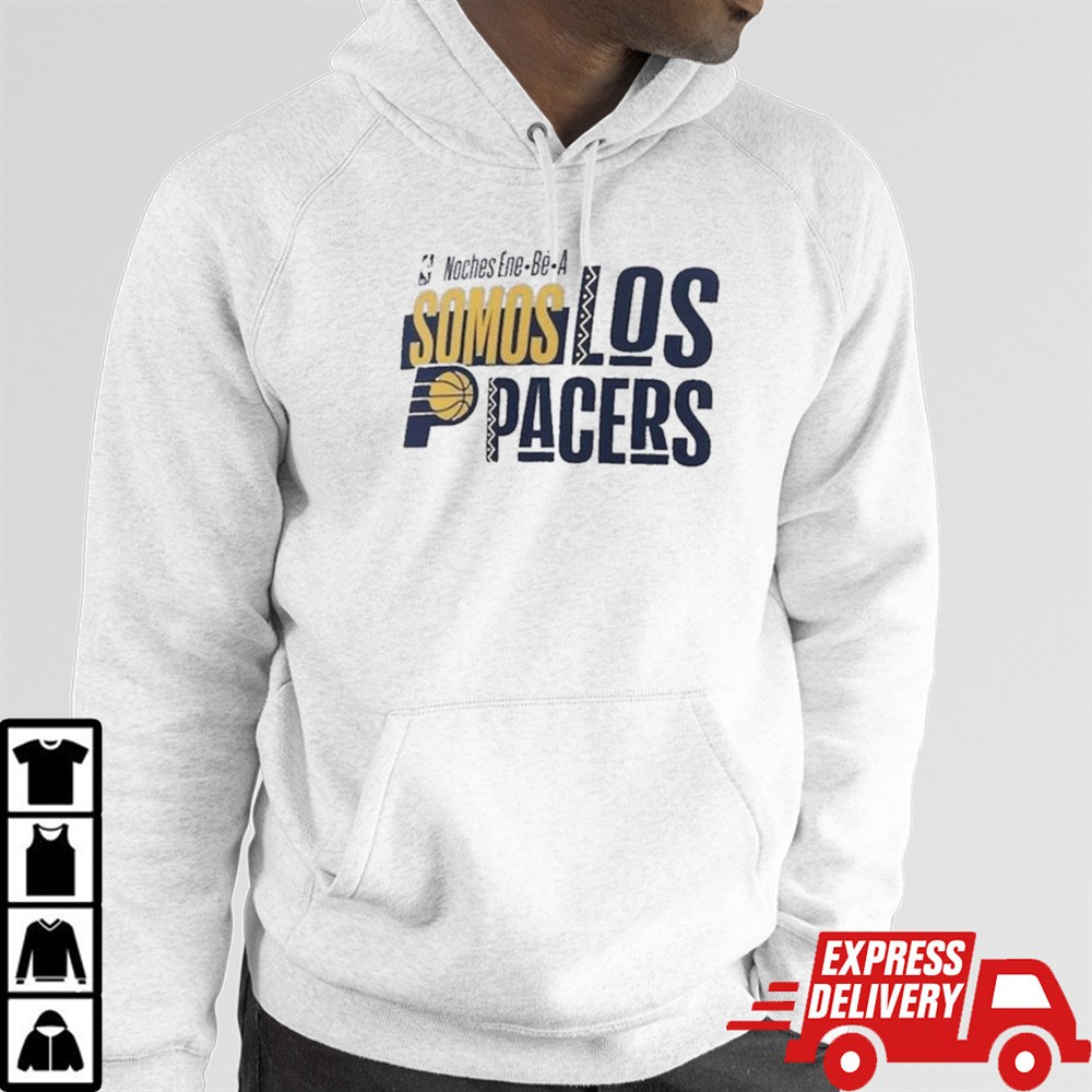 NBA Noches Ene Be A Training 2024 Indiana Pacers Somos Los Pacers Shirt