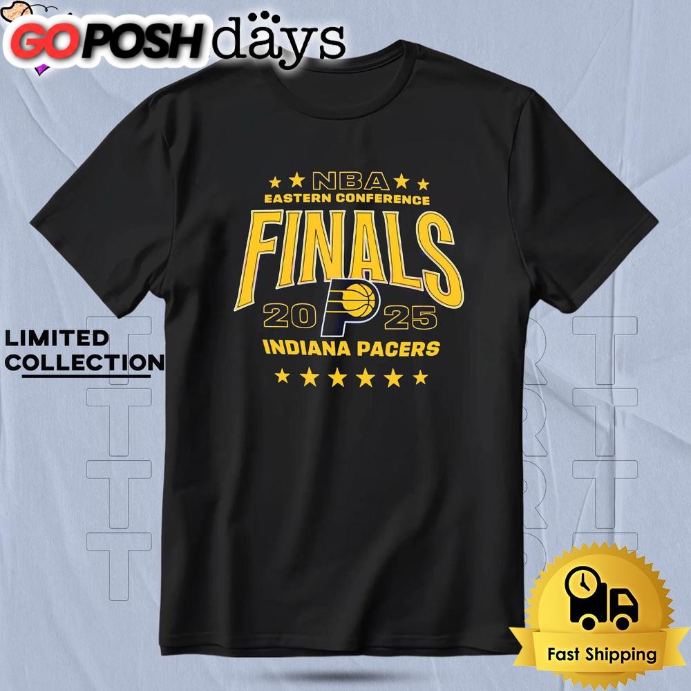 Nba Playoff Eastern Conference Finals Indiana Pacers 2025 T Shirt