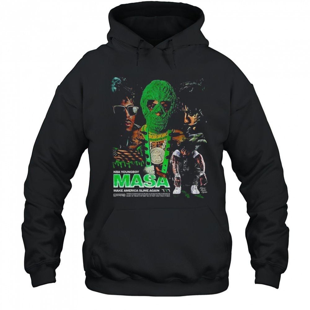 NBA YoungBoy Masa Make America Slime Again 2025 graphic shirt