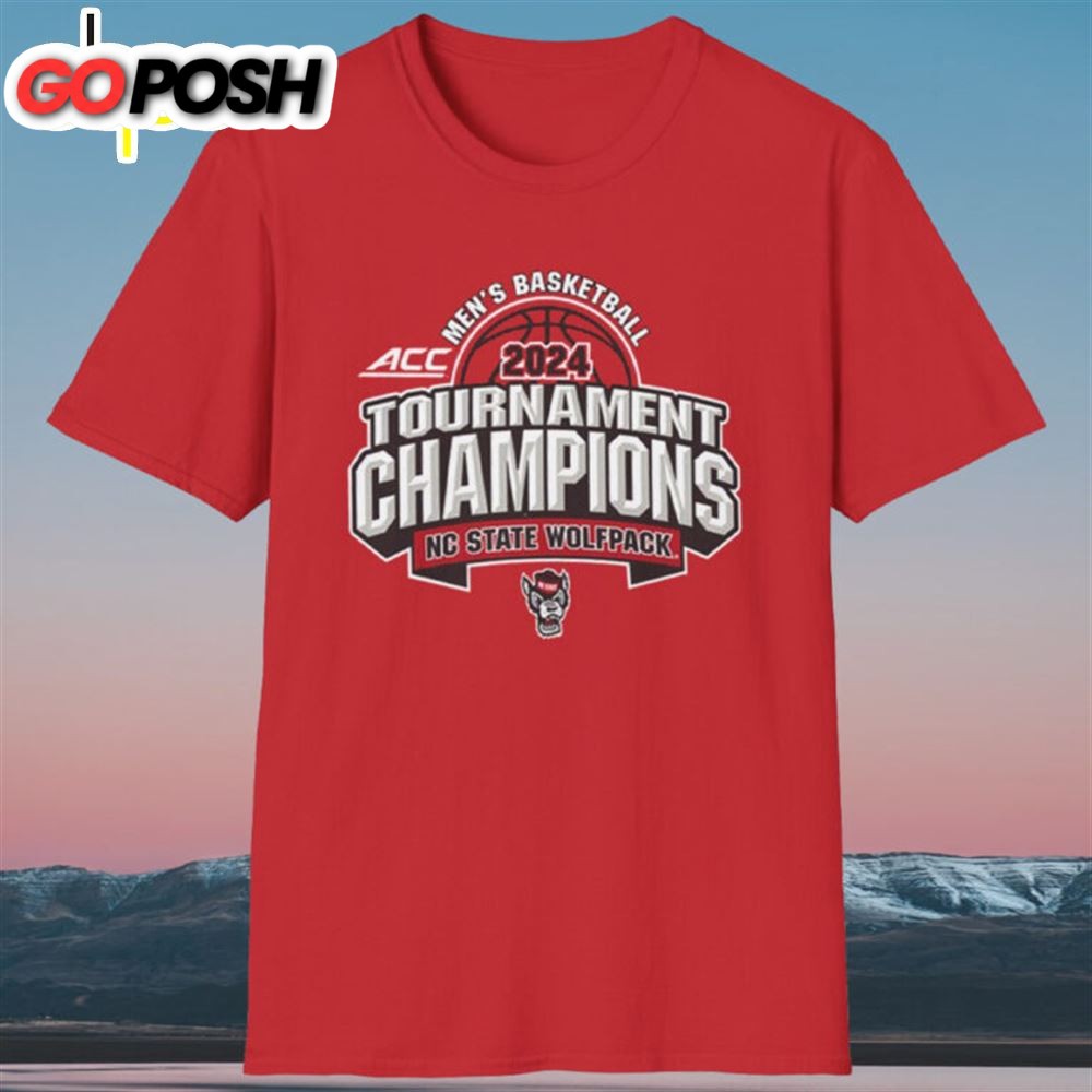 NC State Wolfpack 2025 ACC Basketball Champions Shirt