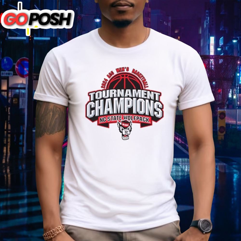 Nc State Wolfpack 2025 Acc Mens Basketball Tournament Champions Sports Shirt