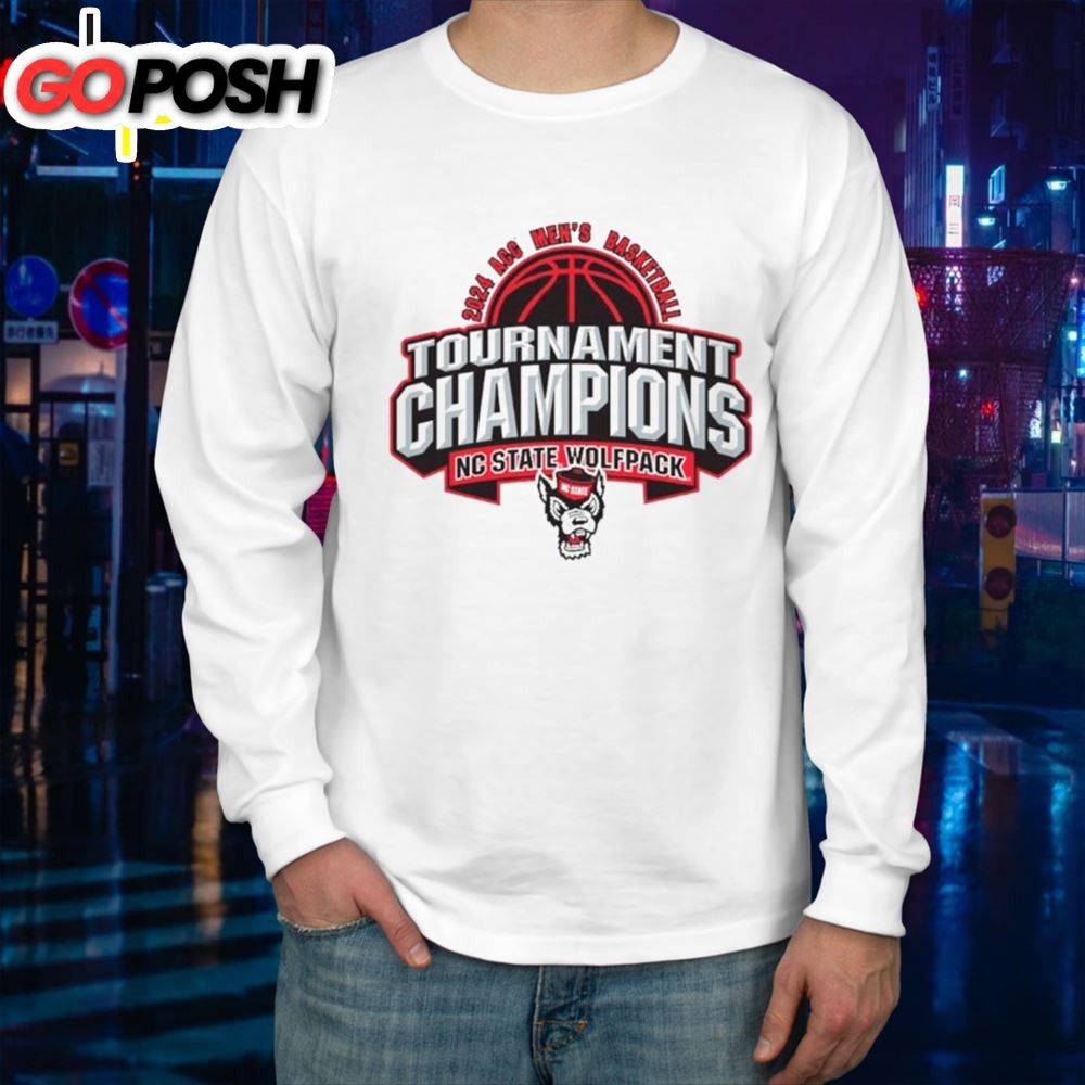 Nc State Wolfpack 2025 Acc Mens Basketball Tournament Champions Sports Shirt