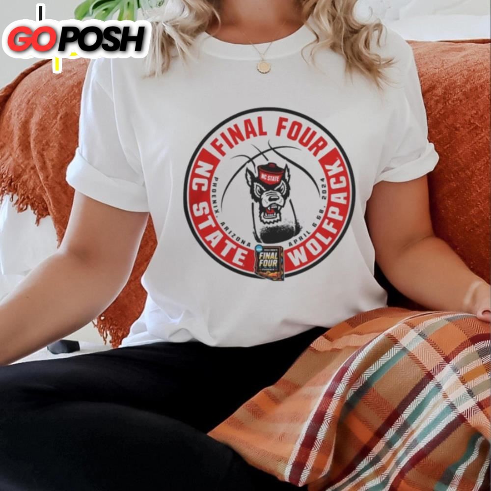 Nc State Wolfpack 2025 Mens Basketball Final Four Tee Shirt