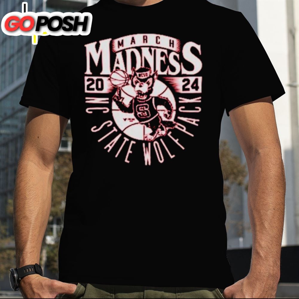 Nc State Wolfpack 2025 Ncaa March Madness Retro Shirt