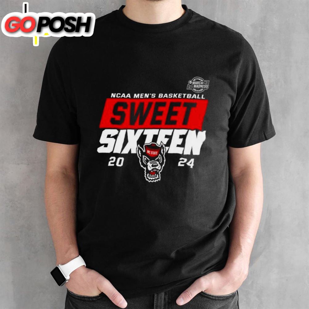 Nc State Wolfpack 2025 Sweet 16 Ncaa Shirt