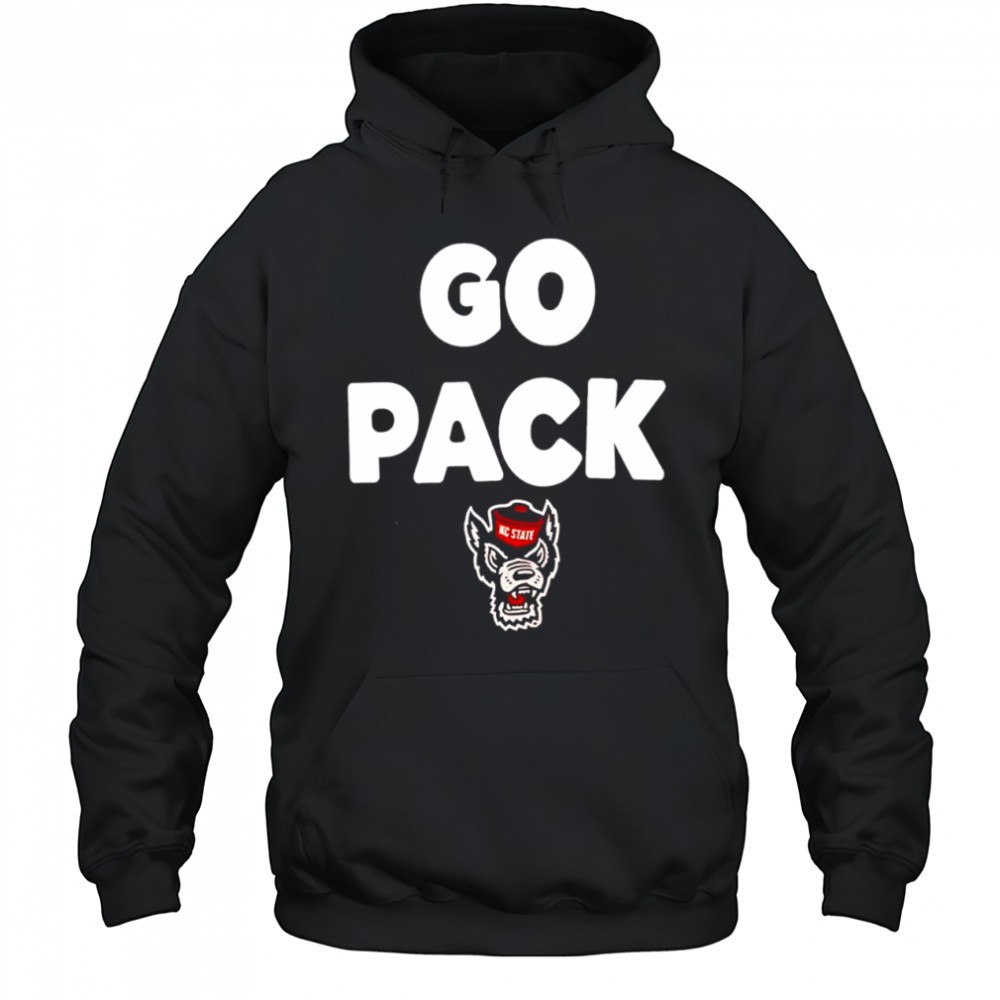 NC State Wolfpack football go pack slogan shirt