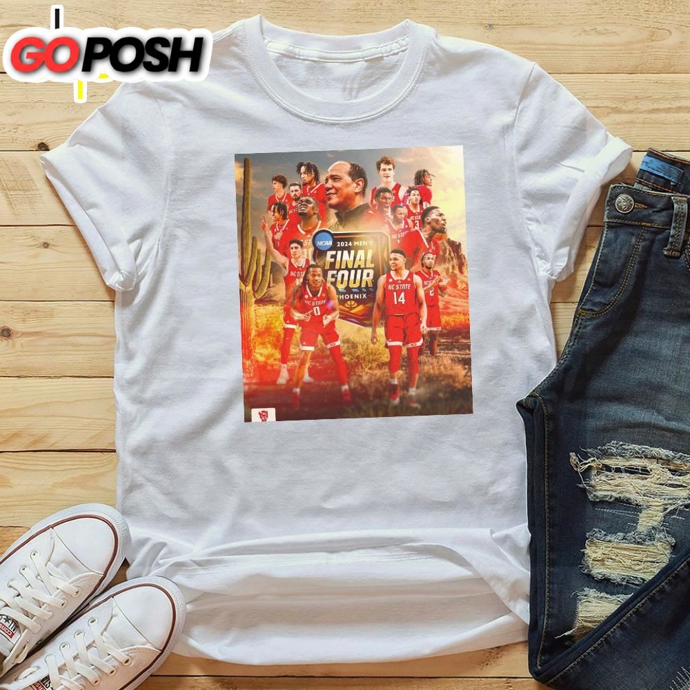 Nc State Wolfpack Mens Basketball Final Four Phonenix Bound Ncaa March Madness T-Shirt