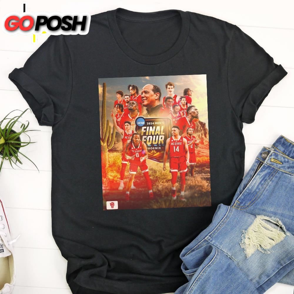 Nc State Wolfpack Mens Basketball Final Four Phonenix Bound Ncaa March Madness Unisex T-Shirt