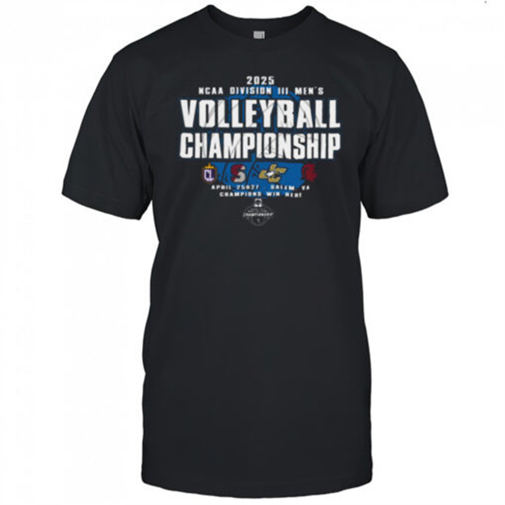 ncaa-2025-division-iii-mens-volleyball-champions-t-shirt-84p0nixl NCAA 2025 Division III Mens Volleyball Champions T Shirt