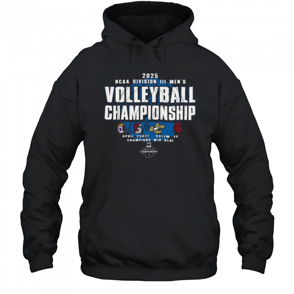 NCAA 2025 Division III Mens Volleyball Champions T Shirt