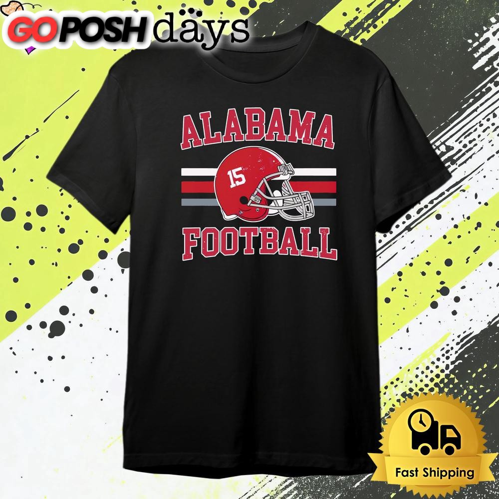 NCAA Alabama Crimson Tide Football 15 Ty Simpson T Shirt