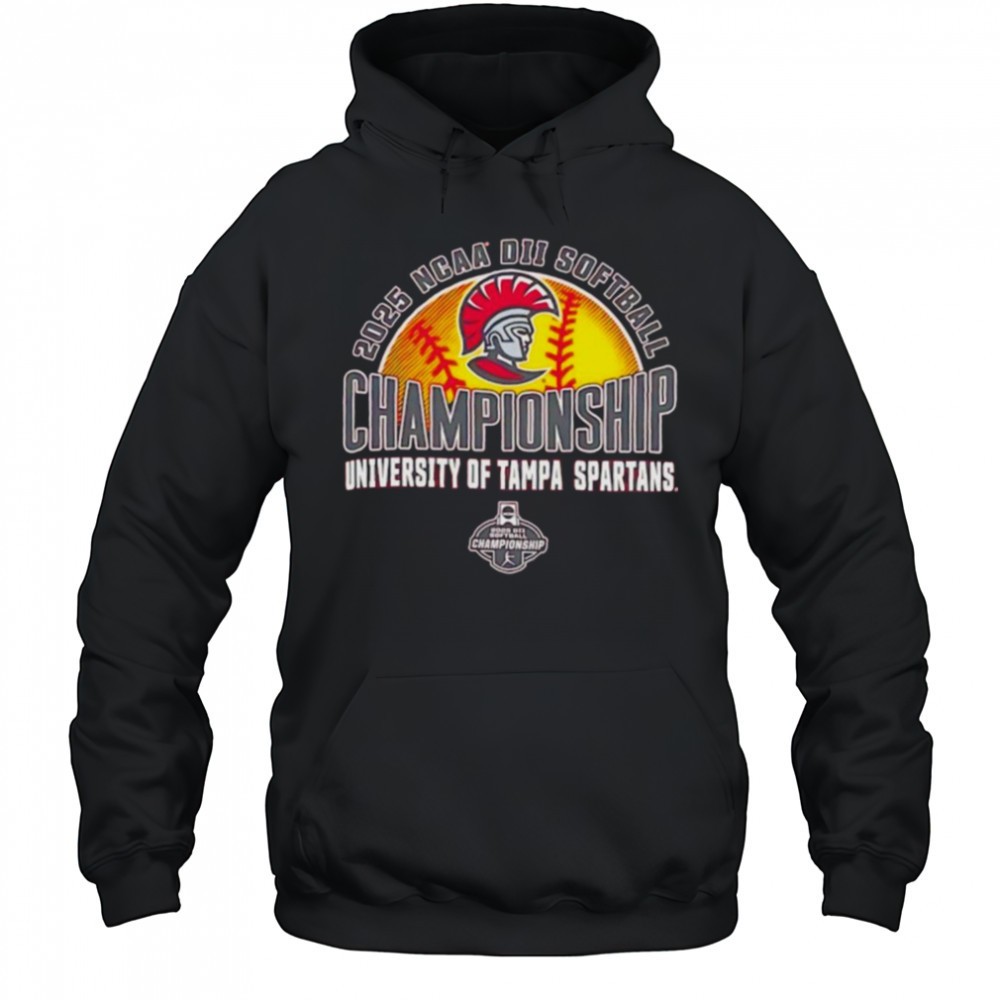 NCAA DII Softball Championship University of Tampa Spartans 2025 shirt