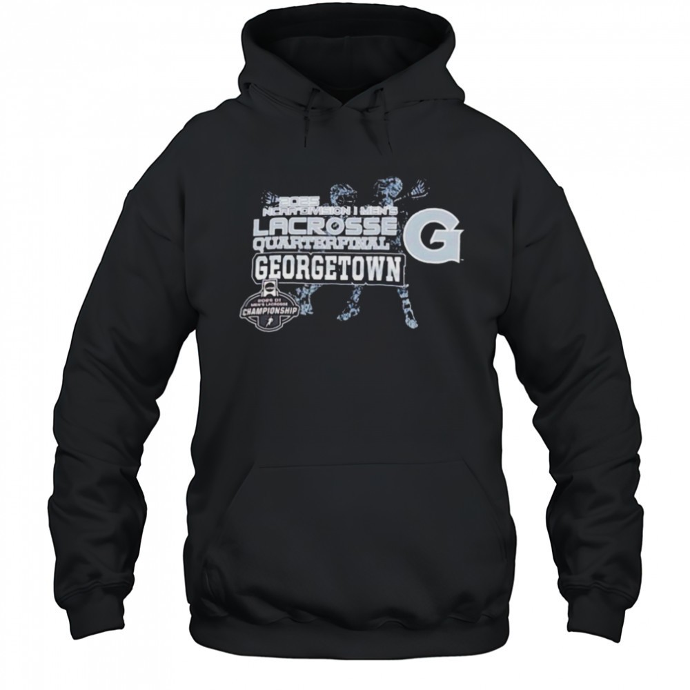 NCAA Division I Mens Lacrosse Quarterfinal Georgetown 2025 shirt
