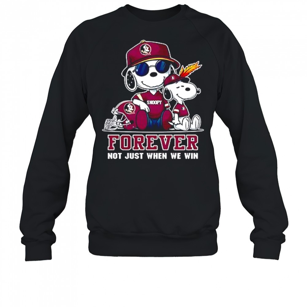 ncaa-florida-state-seminoles-snoopy-forever-not-just-when-we-win-shirt-z6llgmev NCAA Florida State Seminoles Snoopy Forever not just when we win shirt