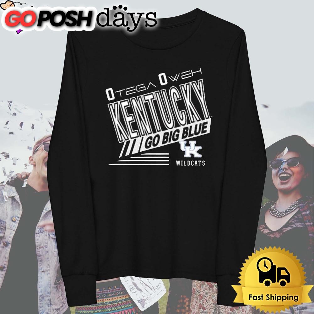 ncaa-kentucky-wildcats-otega-oweh-go-big-blue-t-shirt-wlznraf2 NCAA Kentucky Wildcats Otega Oweh Go Big Blue T Shirt