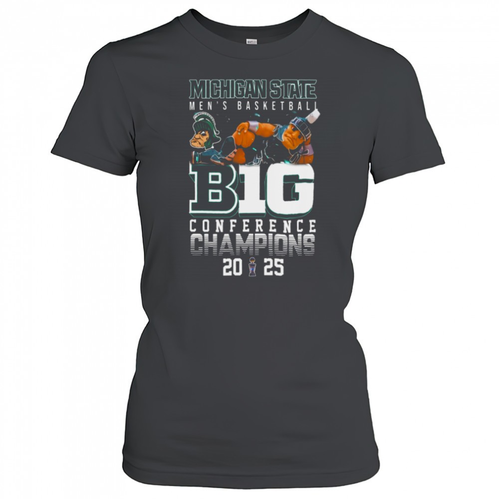 ncaa-michigan-state-spartans-mens-basketball-b1g-conference-champions-2025-t-shi-fgqekp92 NCAA Michigan State Spartans Mens Basketball B1G Conference Champions 2025 T Shirt