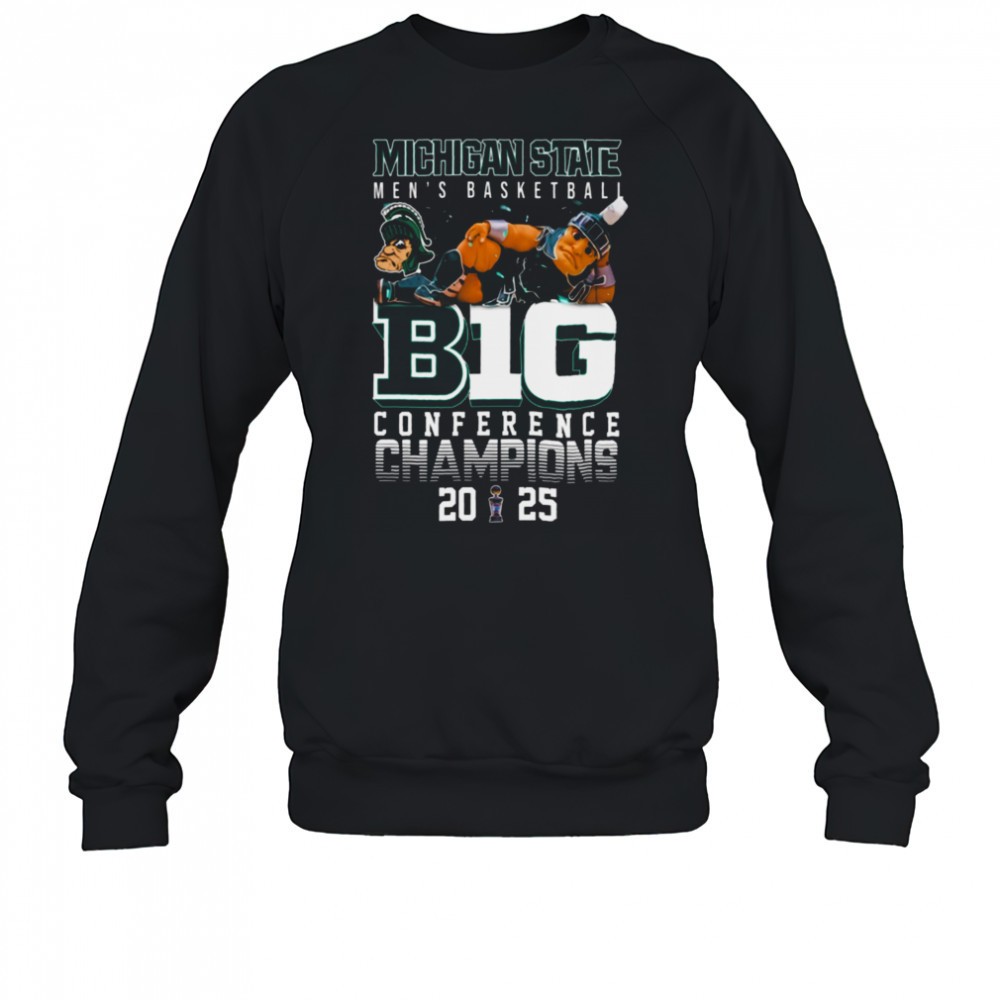 ncaa-michigan-state-spartans-mens-basketball-b1g-conference-champions-2025-t-shi-fgqekp92 NCAA Michigan State Spartans Mens Basketball B1G Conference Champions 2025 T Shirt