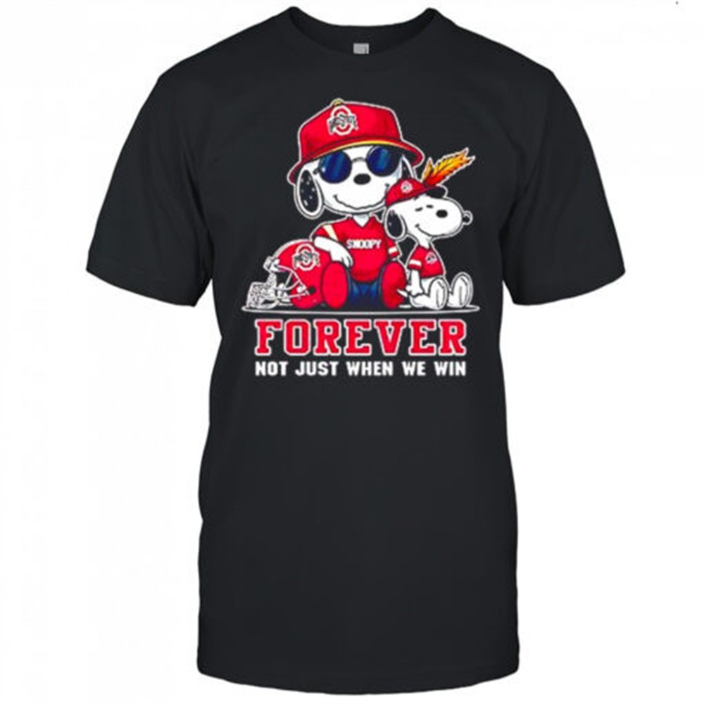 ncaa-ohio-state-buckeyes-snoopy-forever-not-just-when-we-win-shirt-6wqh06yi NCAA Ohio State Buckeyes Snoopy Forever not just when we win shirt