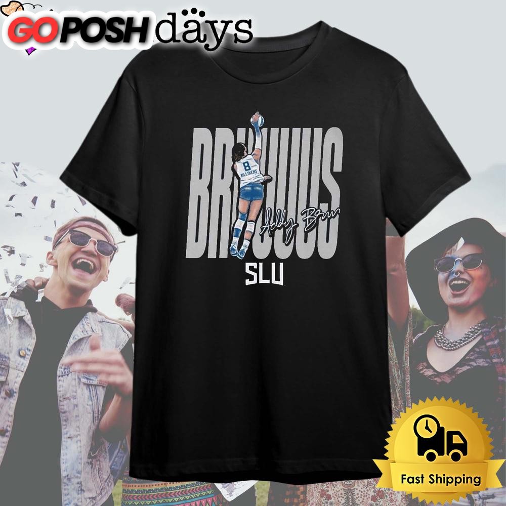 NCAA Saint Louis Billikens Women’s Basketball Addy Brus Signature T Shirt