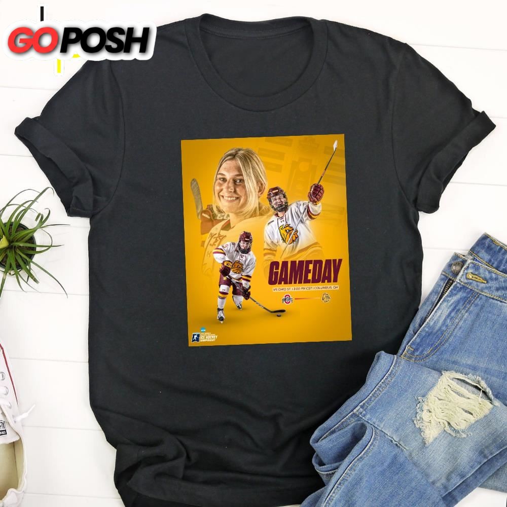 NCAA Womens Hockey National Champions 2025 Poster Black T-shirt