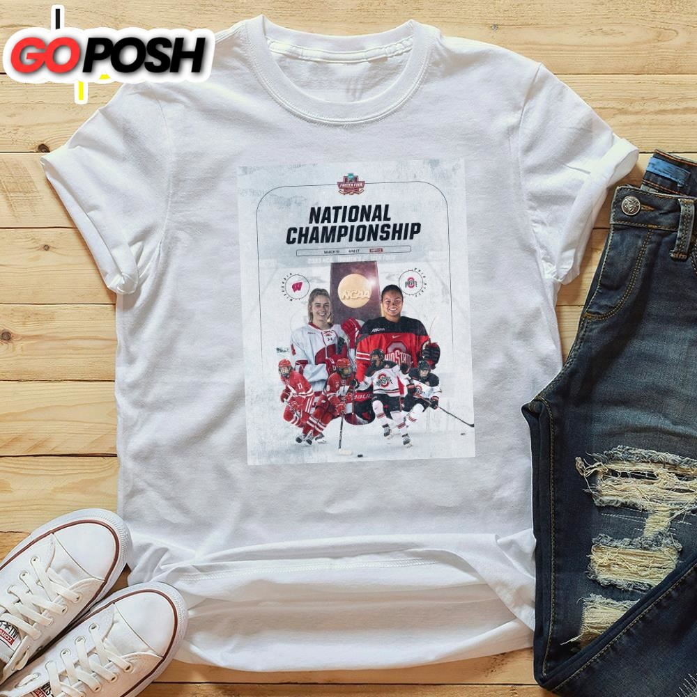 NCAA Womens Hockey National Champions 2025 Unisex Tee T-shirt