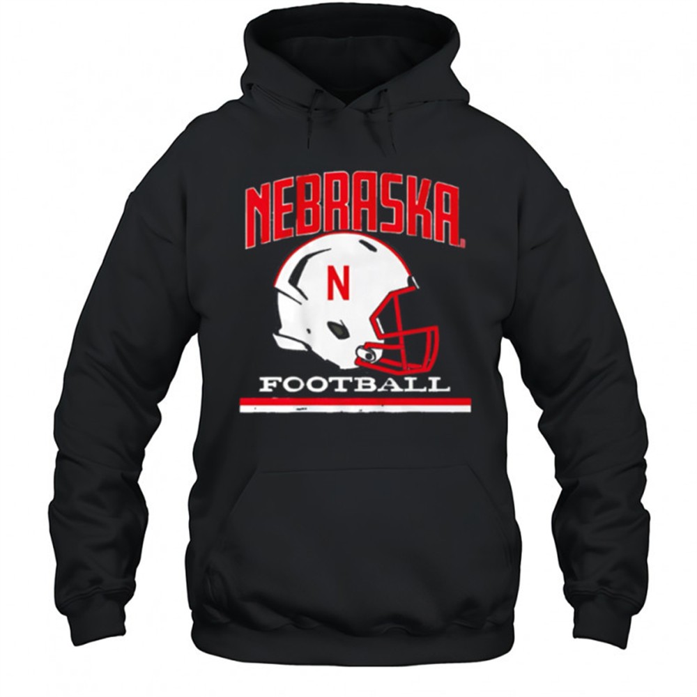 Nebraska Football classic helmet logo collegiate sport shirt