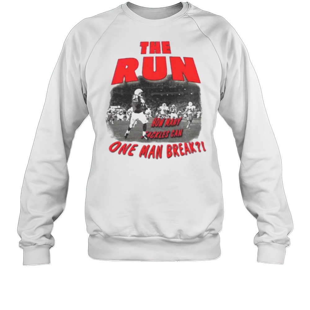 Nebraska Football The Run One Man Break Shirt