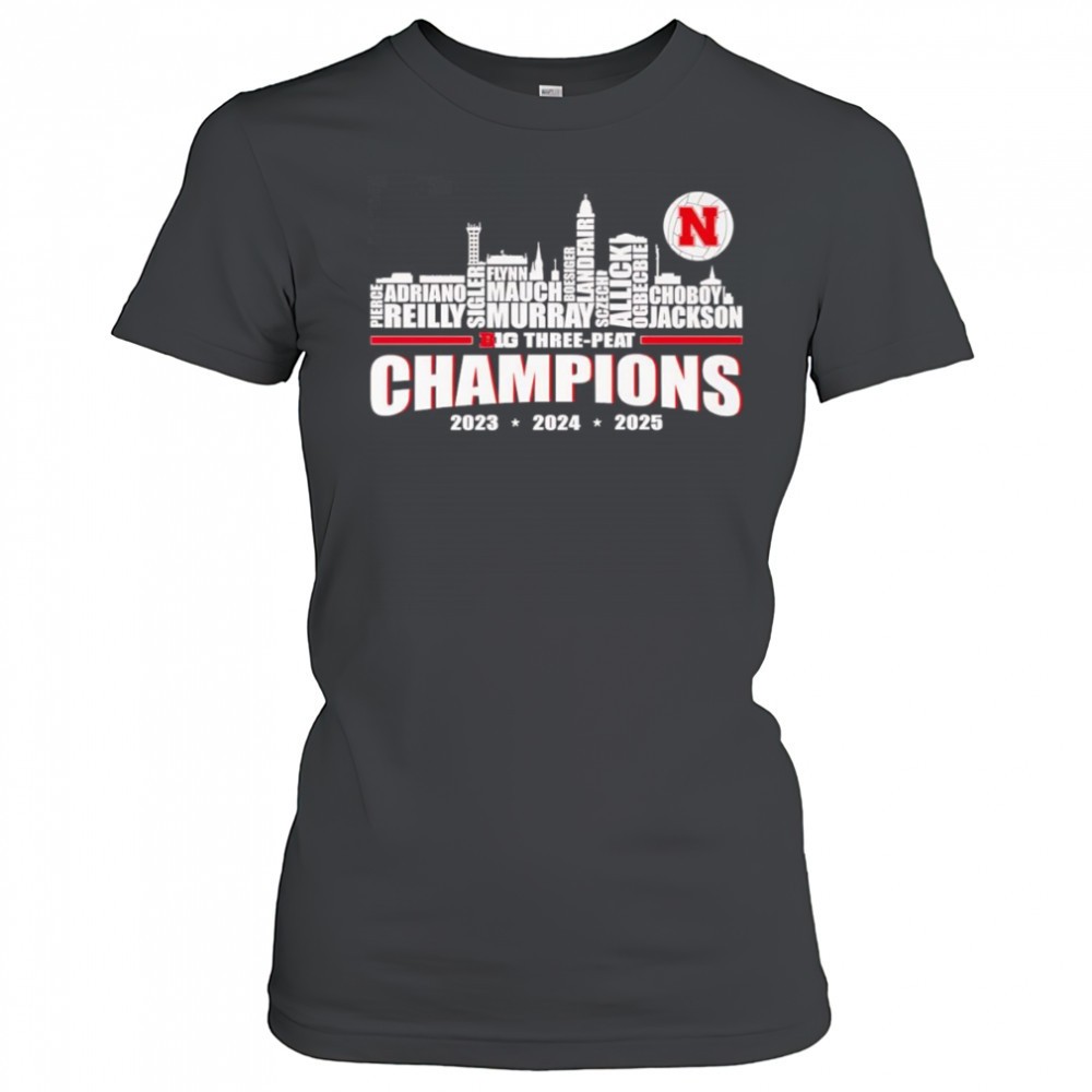 nebraska-huskers-big-three-peat-champions-2025-shirt-988rekj3 Nebraska Huskers Big Three-Peat Champions 2025 shirt
