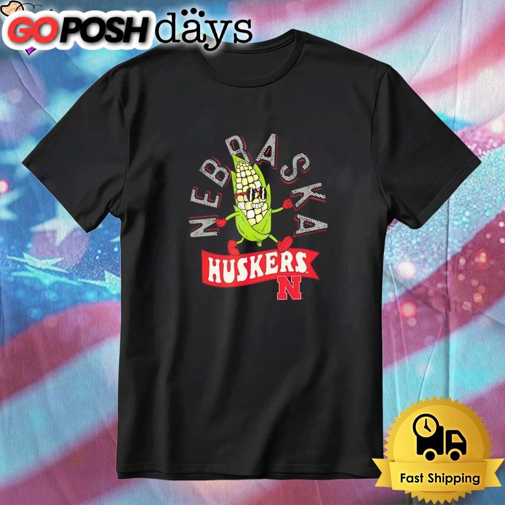 Nebraska Huskers Corn Vintage T-Shirt