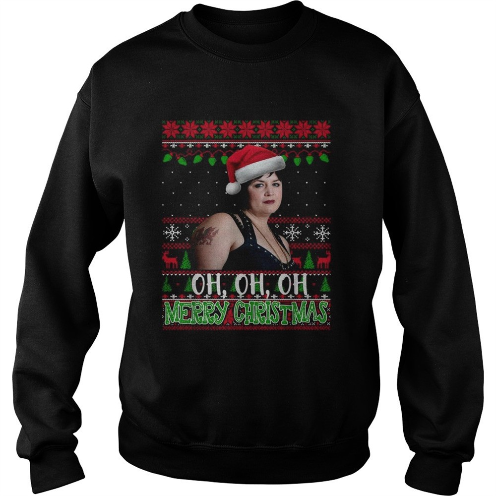 Nessa Jenkins Oh oh oh Merry Christmas Ugly shirt