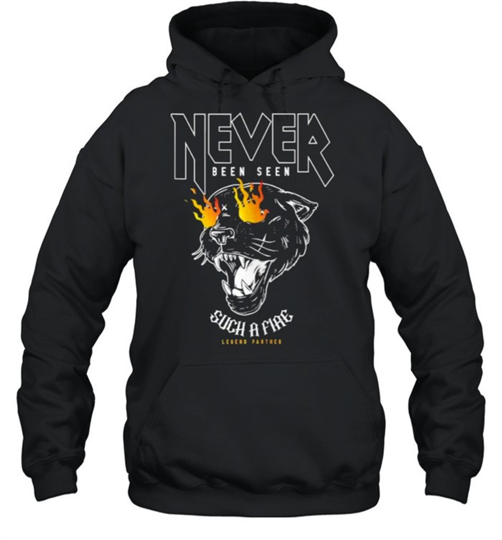 Never Been Seen Such A Fiae Black Wild Legend Panther T-Shirt