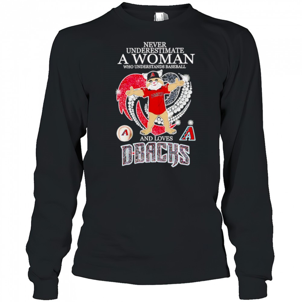 never-underestimate-a-woman-who-understand-baseball-and-loves-arizona-diamondbac-pdc4da0o Never Underestimate A Woman Who Understand Baseball And Loves Arizona Diamondbacks mascot shirt