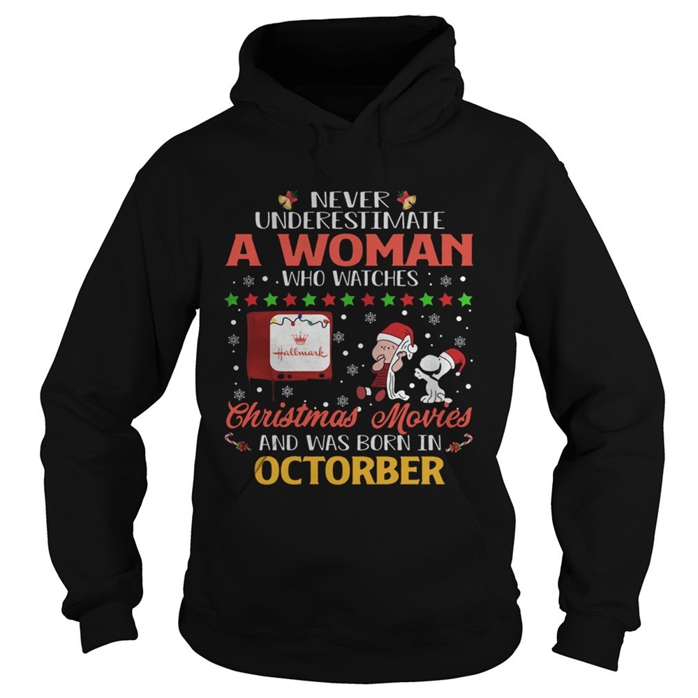 never-underestimate-an-october-woman-watches-hallmark-christmas-movies-snoopy-sh-84u569fc Never Underestimate An October Woman Watches Hallmark Christmas Movies Snoopy Shirt