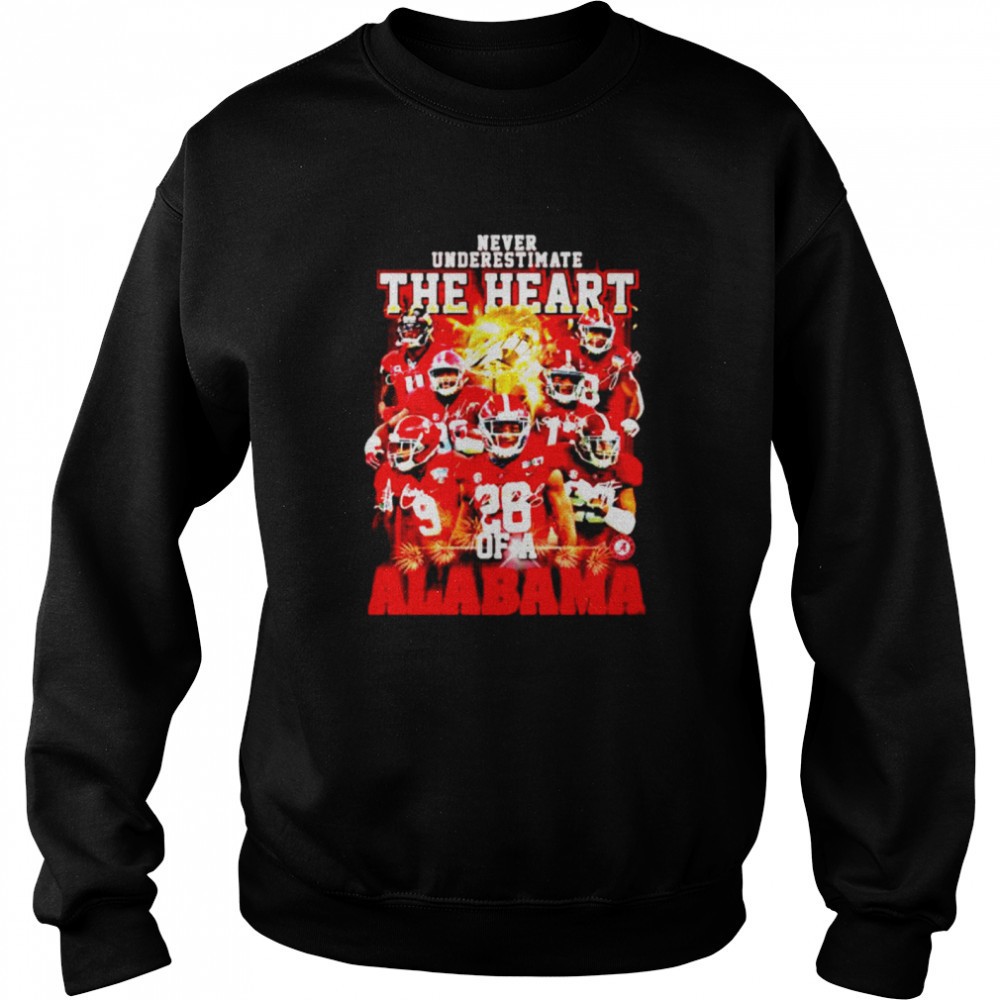never-underestimate-the-heart-of-a-alabama-signature-shirt-kc7k9xec Never Underestimate the heart of a Alabama signature shirt