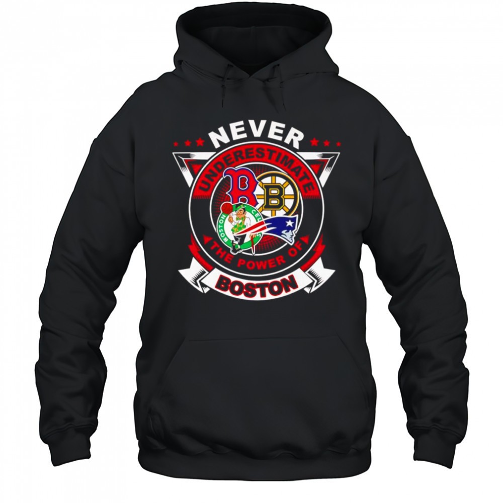 Never underestimate the power of Boston shirt
