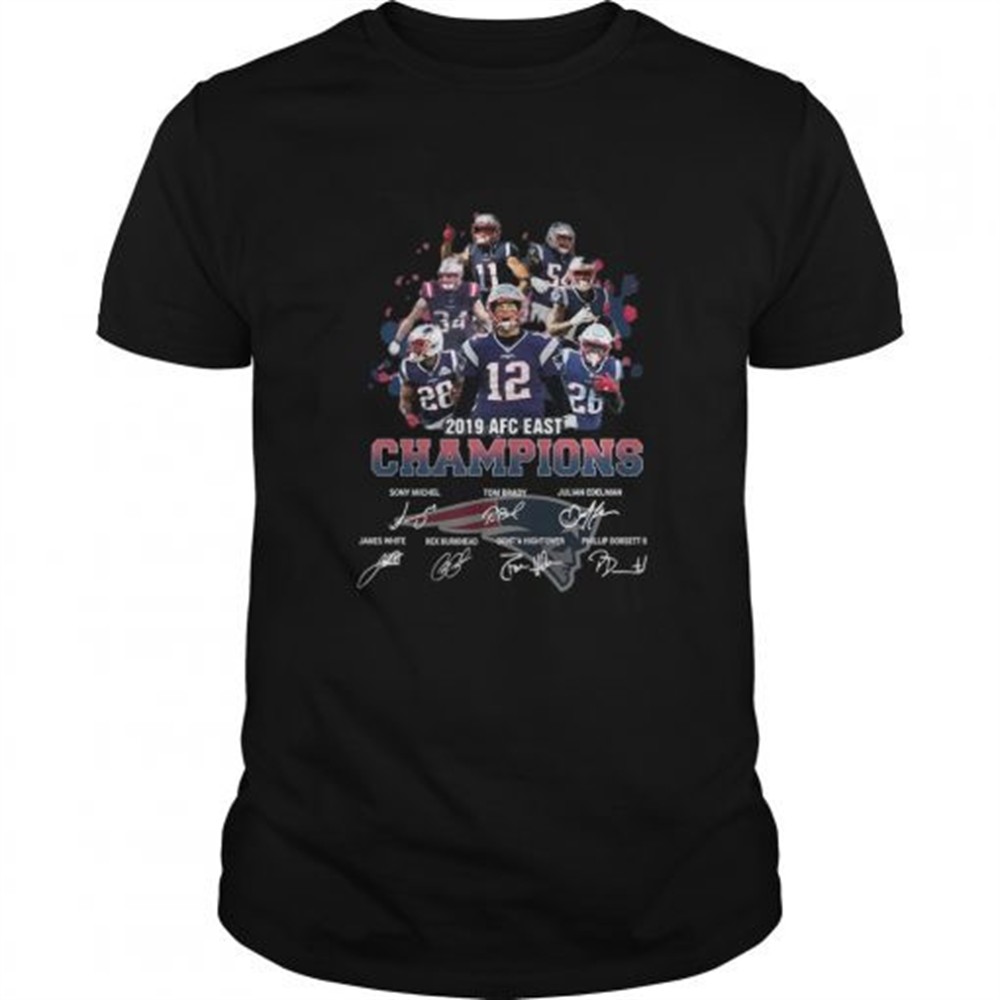 new-england-patriots-afc-2019-east-champions-signatures-shirt-xhtiugo3 New England Patriots AFC 2019 East Champions Signatures shirt