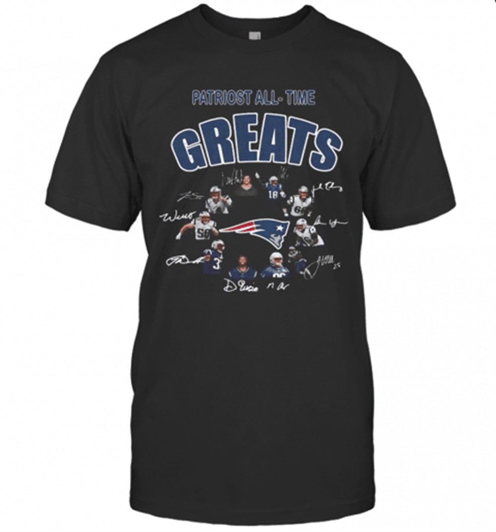 new-england-patriots-all-time-greats-signatures-t-shirt-oemb8ykr New England Patriots All Time Greats Signatures T-Shirt