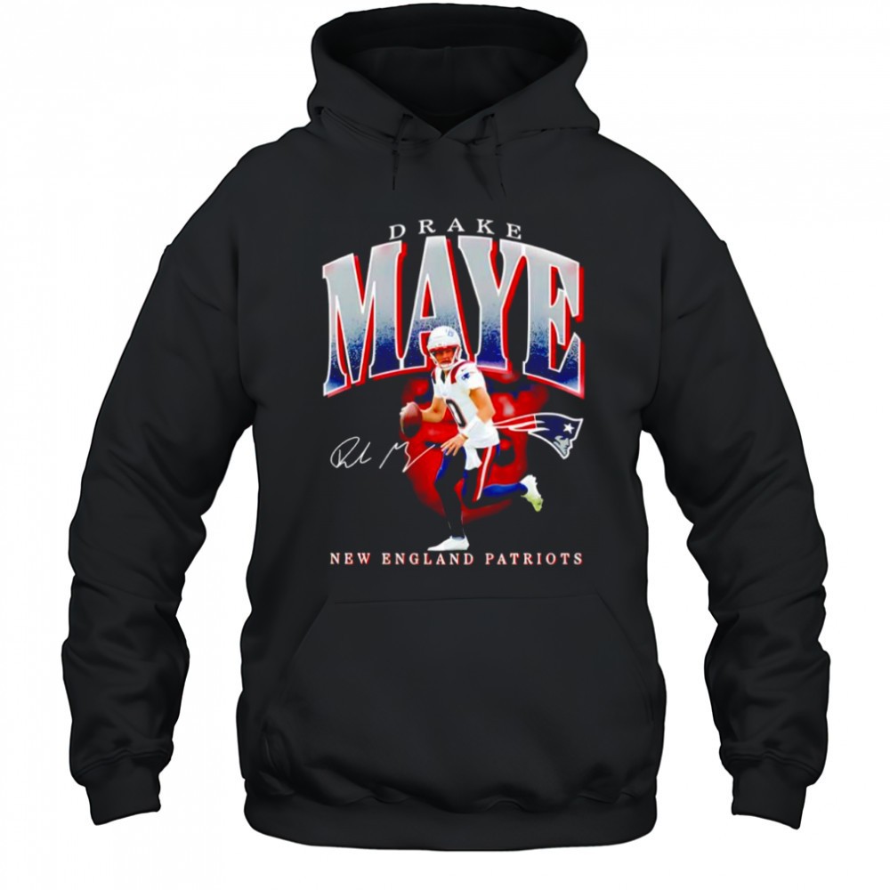 New England Patriots Drake Maye Signature Player Hype shirt