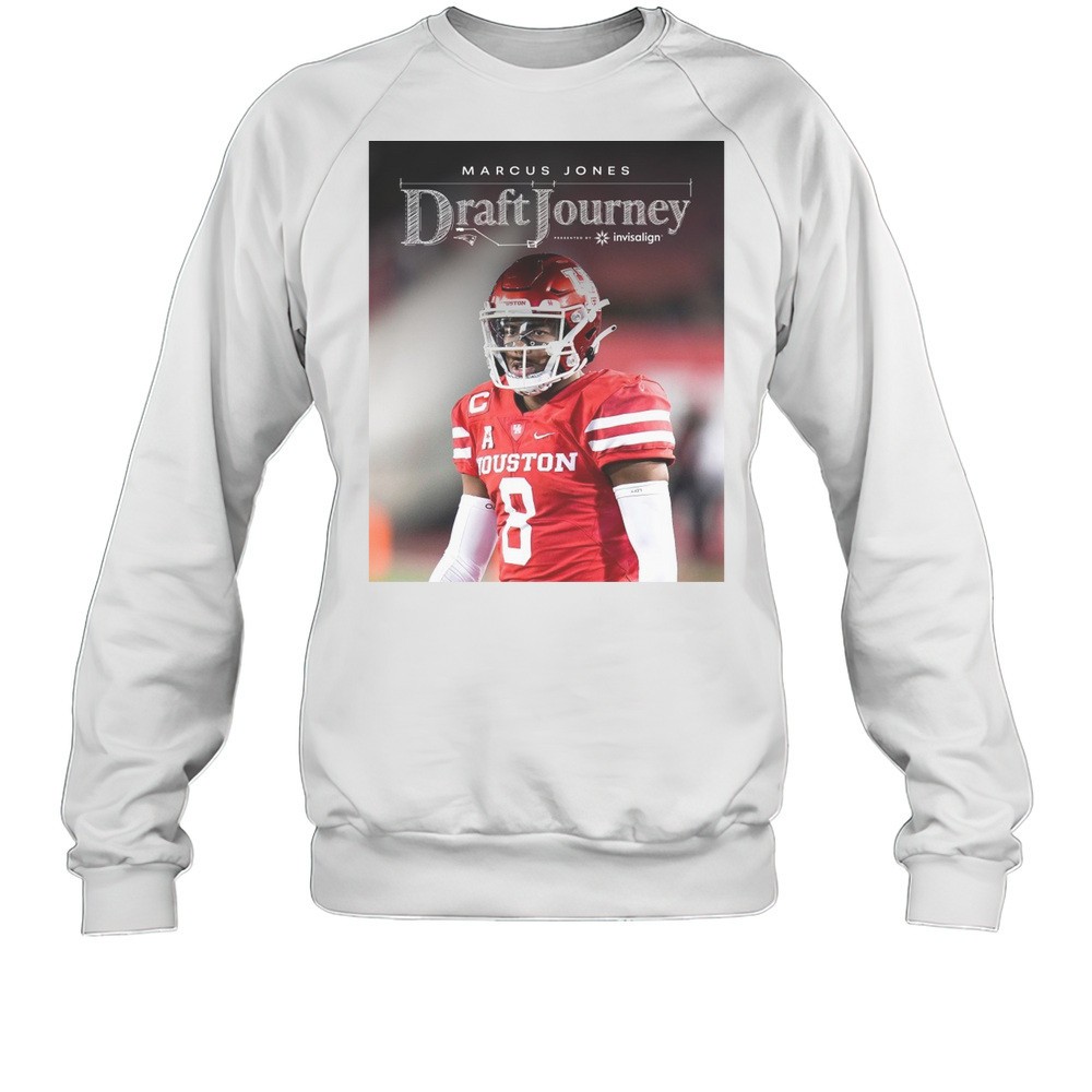 New England Patriots Marcus Jones NFL Draft Journey Has Always Been About Family And Football Poster T-shirt