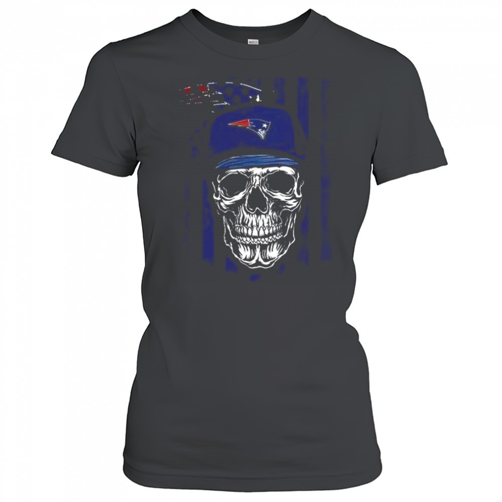 new-england-patriots-nfl-skull-american-flag-football-lover-t-shirt-ubo9n623 New England Patriots NFL Skull American Flag Football Lover T-Shirt