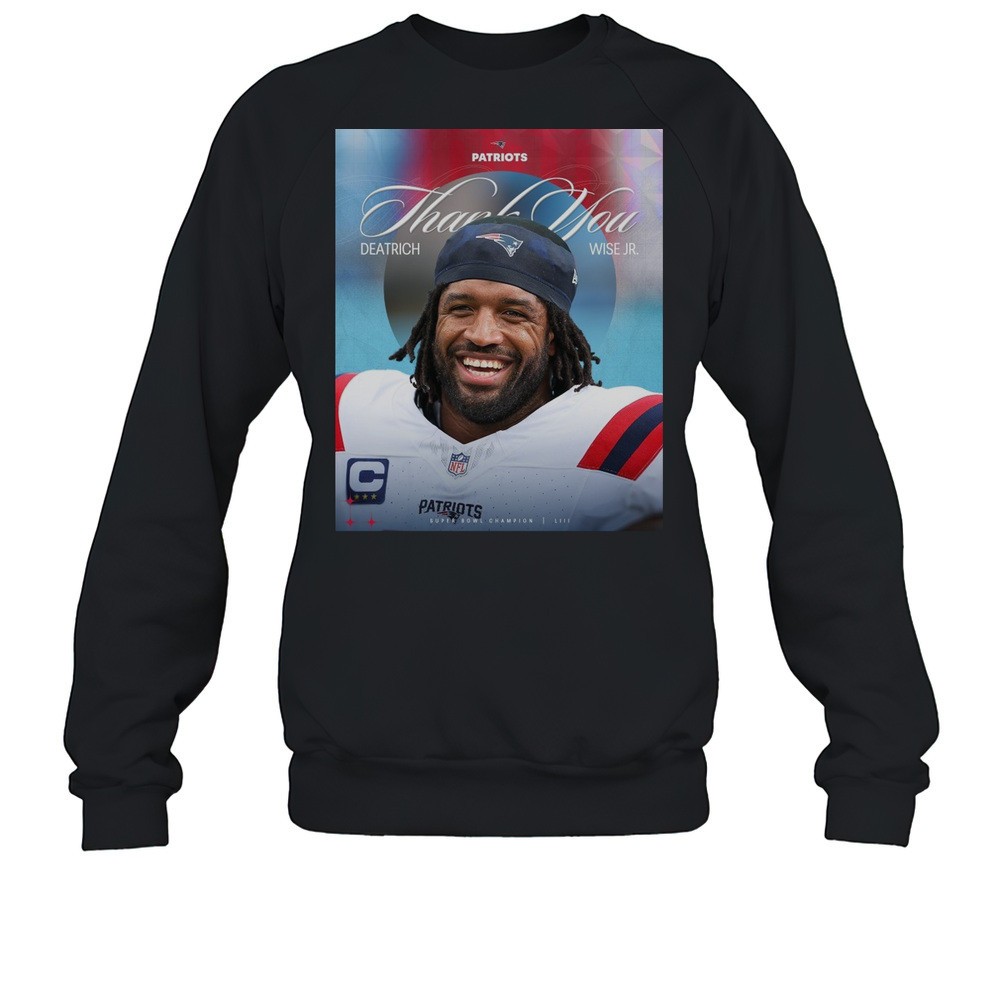 New England Patriots Thank You Deatrich Wise Jr. Super Bowl Champion Poster T-shirt