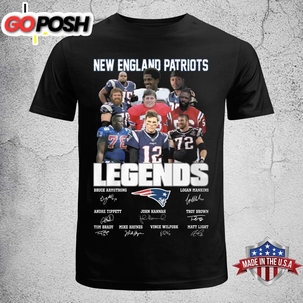 New England Patriots Thank You For The Memories The Legends Signatures shirt